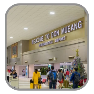 From Don Mueang private taxi transfer Thailand