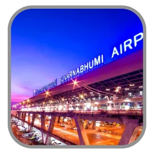 From Suvarnabhumi private taxi transfer Thailand