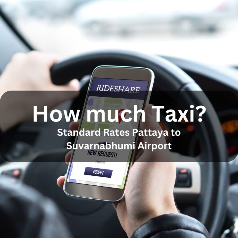 How much is a taxi from Pattaya to Suvarnabhumi Airport?